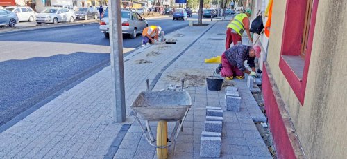 Programul de modernizare a tramei stradale acoperă tot mai multe zone din oraș