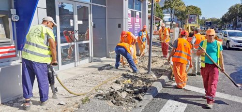 Programul de modernizare a tramei stradale acoperă tot mai multe zone din oraș