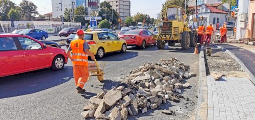 Programul de modernizare a tramei stradale acoperă tot mai multe zone din oraș