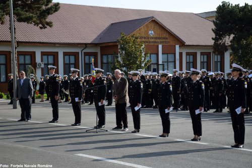 Festivitatea de deschidere a noului an universitar la Academia Navală Mircea cel Bătrân