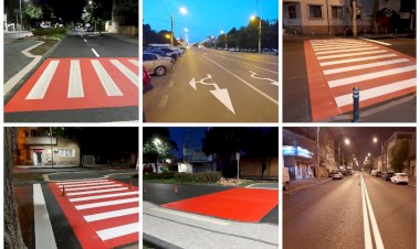 Se reface infrastructura de semnalizare rutieră pe arterele reabilitate