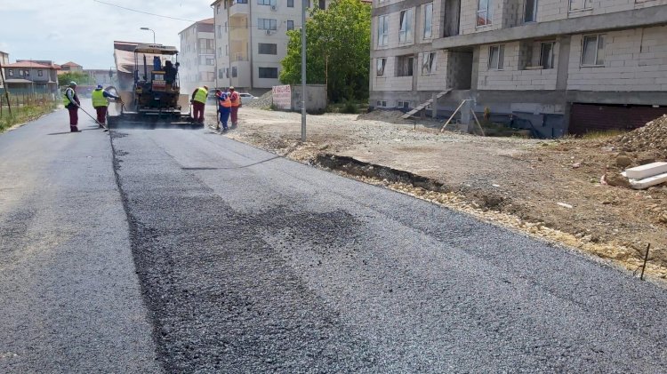 Strada Haricleea Darclée a fost îmbrăcată în asfalt