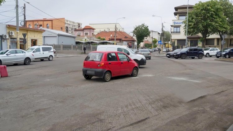 Trafic restricționat total pe un tronson al străzii I.G. Duca