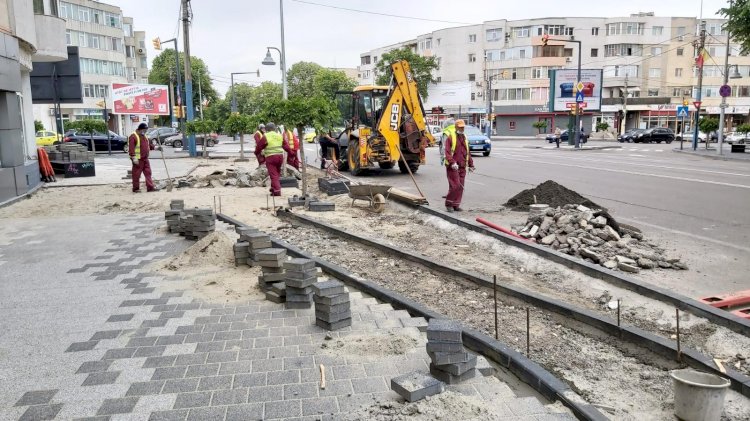 Intervenții pe marile bulevarde și străzi construite de la zero în luna iunie