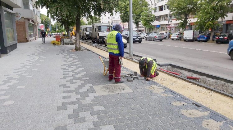 Intervenții pe marile bulevarde și străzi construite de la zero în luna iunie