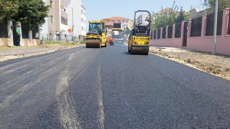 Strada Paul Constantinescu din Constanța a fost asfaltată