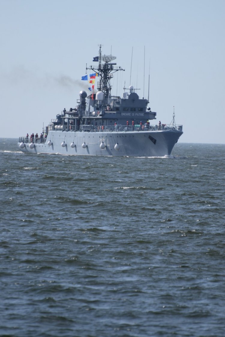 Predarea comenzii grupării navale NATO condusă de Forțele Navale Române