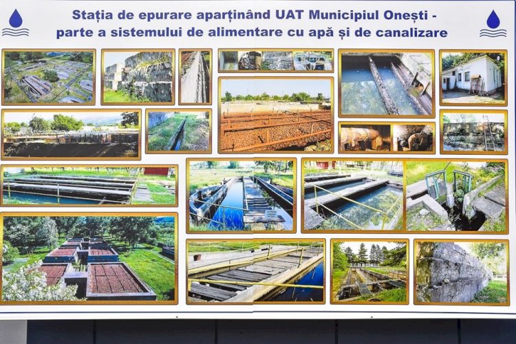 A fost semnat contractul pentru Reabilitarea și modernizarea stației de epurare din municipiul Onești