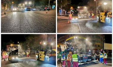 A fost finalizată prima etapă de reabilitare a carosabilului pe bulevardul Tomis