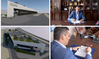 Președintele CJC, Horia Țuțuianu a semnat documentele necesare construirii unui acvariu nou în Constanța