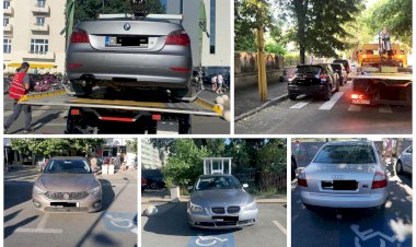 Staționarea neregulamentară, sancționată de polițiștii locali din Constanța