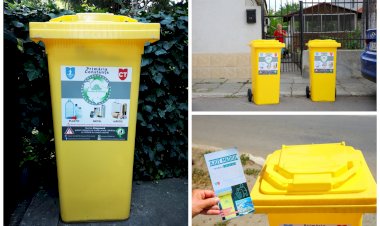 Străzile pe care se distribuie astăzi și mâine pubele galbene