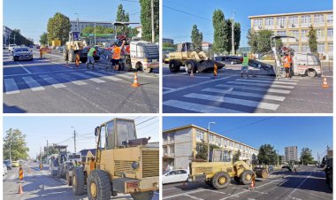 Trecerea de pietoni din zona Școlii Gimnaziale Nr. 23 „Constantin Brâncoveanu” din Constanța va fi prevăzută cu scuar
