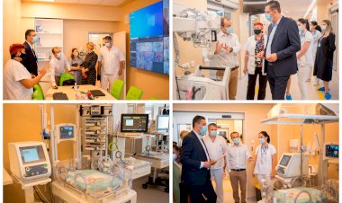 Spitalul Județean Constanța are o secție ultraperformantă de terapie intensivă neonatală
