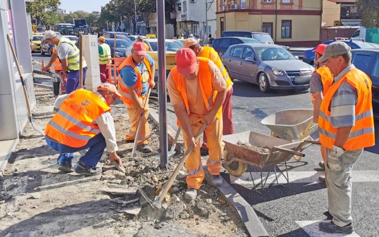 Programul de modernizare a tramei stradale acoperă tot mai multe zone din oraș