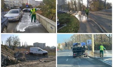 S-a încheiat curățenia și în cea de-a treia zonă de intervenție