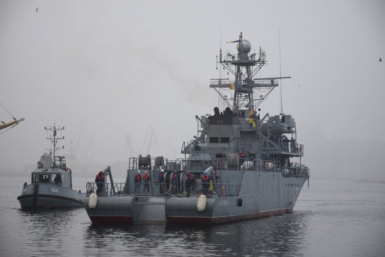 Dragorul maritim Locotenent Lupu Dinescu încheie ultima misiune NATO din anul 2020