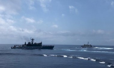 FOTO Instrucție întrunită, în plan naval, terestru și aerian