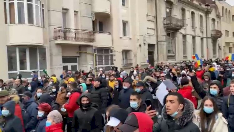 Amenzi de peste 82.000 de lei în urma protestului de la Constanța