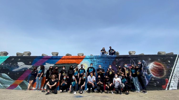 Constanța - Capitala Tineretului din România inaugurează prima galerie de artă colaborativă de la malul mării