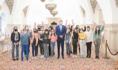 Preşedintele Klaus Iohannis a participat la deschiderea concursului Cotroceni Creativ Junior