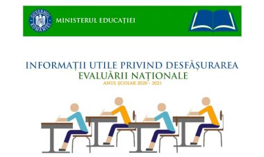 Ministerul Educației a publicat un Ghid informativ pentru elevii care susțin Evaluarea Națională