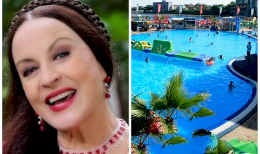 Maria Dragomiroiu susține o petrecere tradițională românească, la Eforie Aqua Park