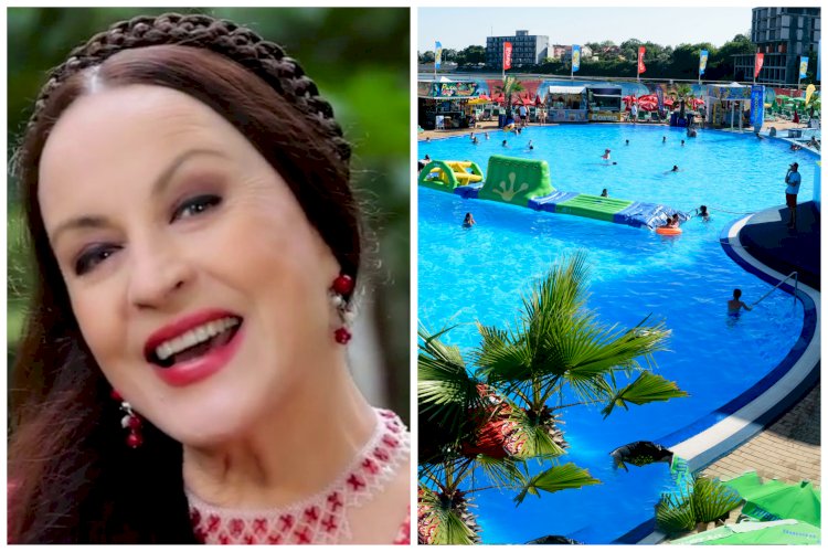 Maria Dragomiroiu susține o petrecere tradițională românească, la Eforie Aqua Park