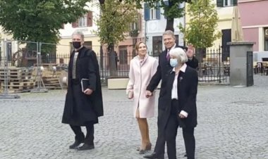 Iohannis: Renovarea Bisericii Evanghelice - o lucrare impresionantă
