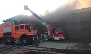 Incendiu de amploare la o mănăstire din Agigea