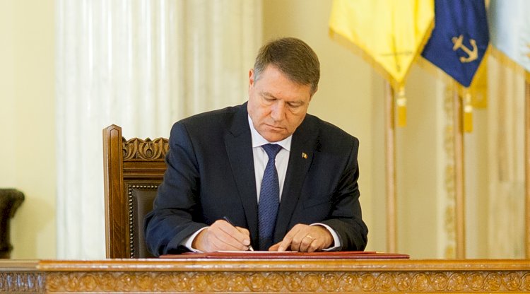 Preşedintele Klaus Iohannis a promulgat legile justiţiei