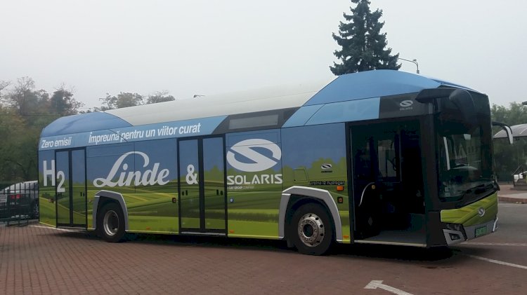 Un autobuz cu hidrogen va fi testat și pe traseele din Constanța