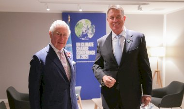 Președintele Klaus Iohannis, discuții cu Prințul Charles în debutul summit-ului COP26