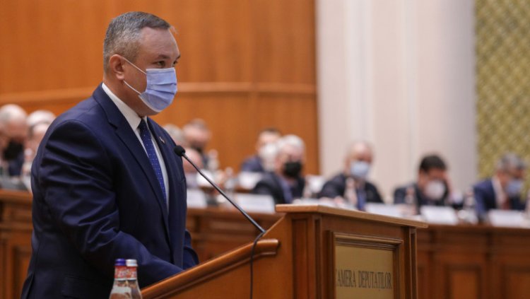 Guvernul Ciucă a trecut votul de învestire din Parlament