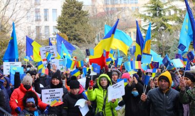FOTO Moment de solidaritate cu Ucraina, la Constanța