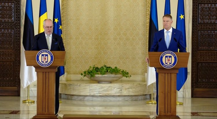 Alar Karis:: Estonia şi România au relaţii de cooperare şi parteneriat în cadrul NATO