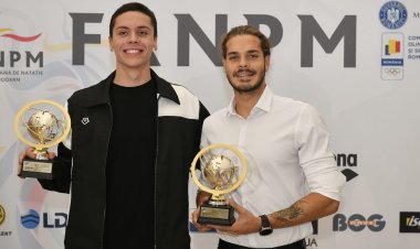 Robert Glință și David Popovici, desemnați sportivii anului 2021