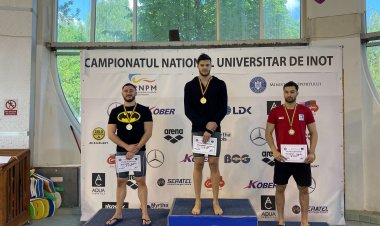Studenți ai Universității Ovidius din Constanța premiați la Campionatul Național Universitar de Înot