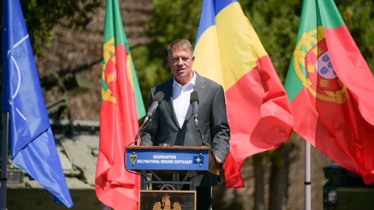 Iohannis: Războiul Federației Ruse împotriva Ucrainei ne-a pus în fața unei noi realități strategice