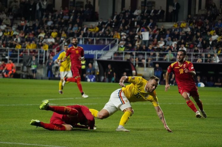 România, învinsă de Muntenegru, cu 3-0, în Liga Naţiunilor