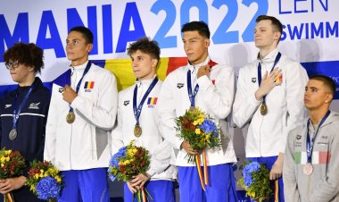 România, aur la ştafetă masculin 4x100 m liber, la CE de Înot Juniori