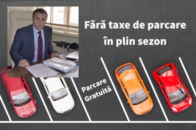 Primăria Mangalia a eliminat taxa de parcare în stațiuni