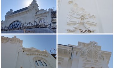 FOTO Constănţenii şi turiştii pot admira o parte a Cazinoului din Constanța