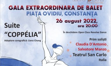 Gala Extraordinară de balet STARS GALA, în Piața Ovidiu