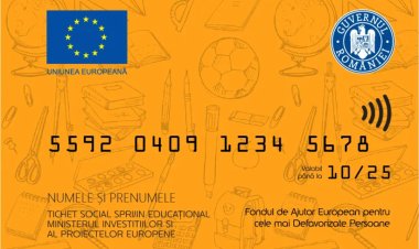 500 de lei pentru elevi sub formă de tichete sociale