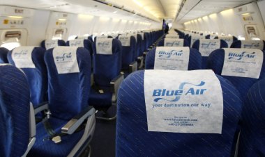 Blue Air suspendă până luni zborurile din România