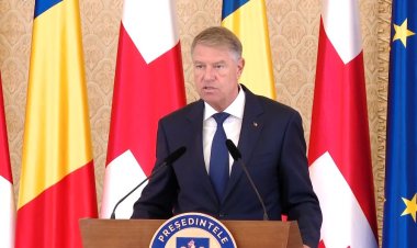 Iohannis: Avem ca prioritate construirea unui cablu electric între România, Georgia şi Azerbaidjan