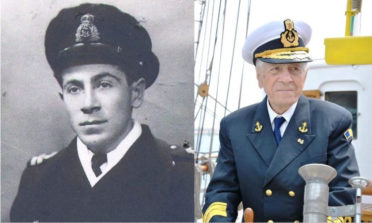 Cel mai longeviv marinar militar, Mircea Caragea s-a stins din viață la vârsta de 103 ani