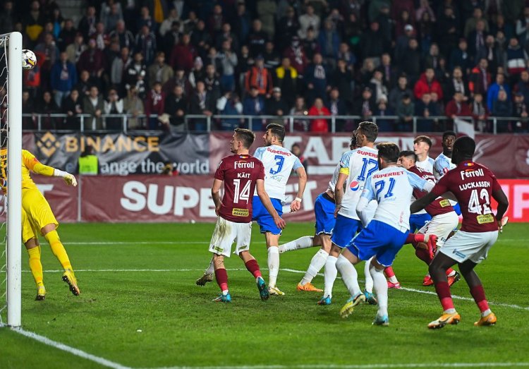 Rapid şi Farul au terminat la egalitate în derby-ul Superligii, scor 1-1