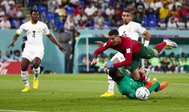 Portugalia, victorioasă cu 3-2 în faţa Ghanei; Cristiano Ronaldo a scris istorie